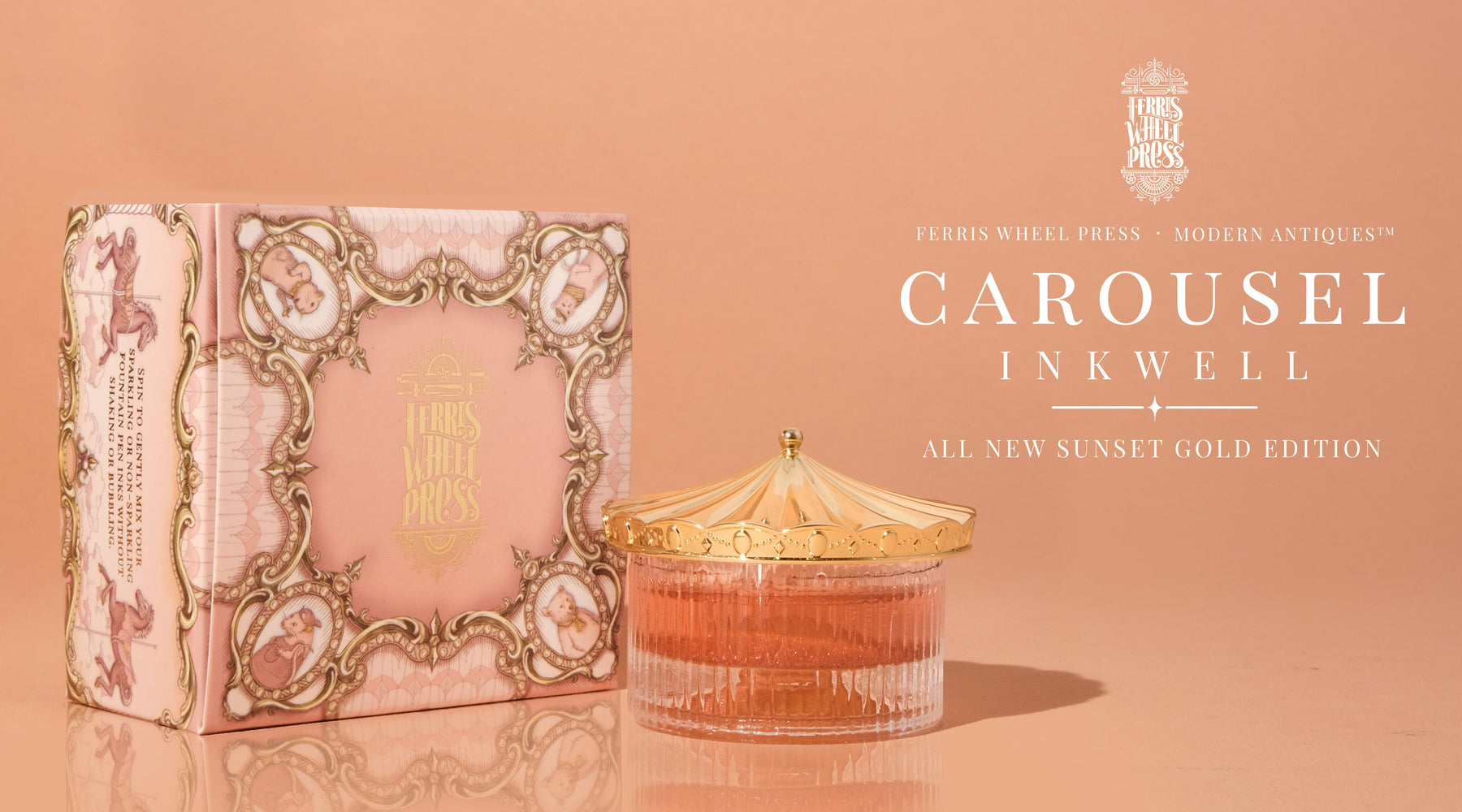A Modern Take on the Carousel Inkwell