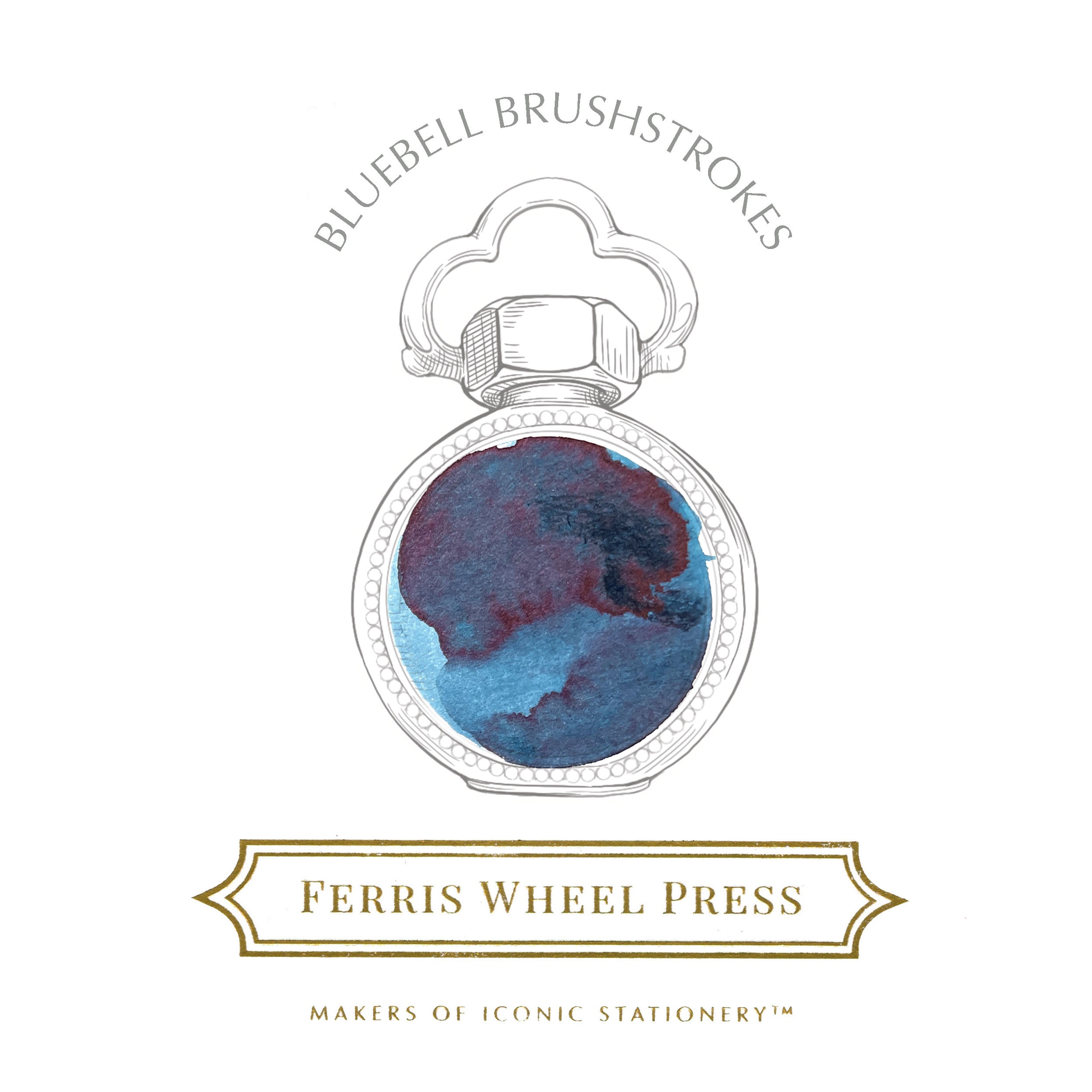 Everyday Collection | Bluebell Brushstrokes 10ml Ink