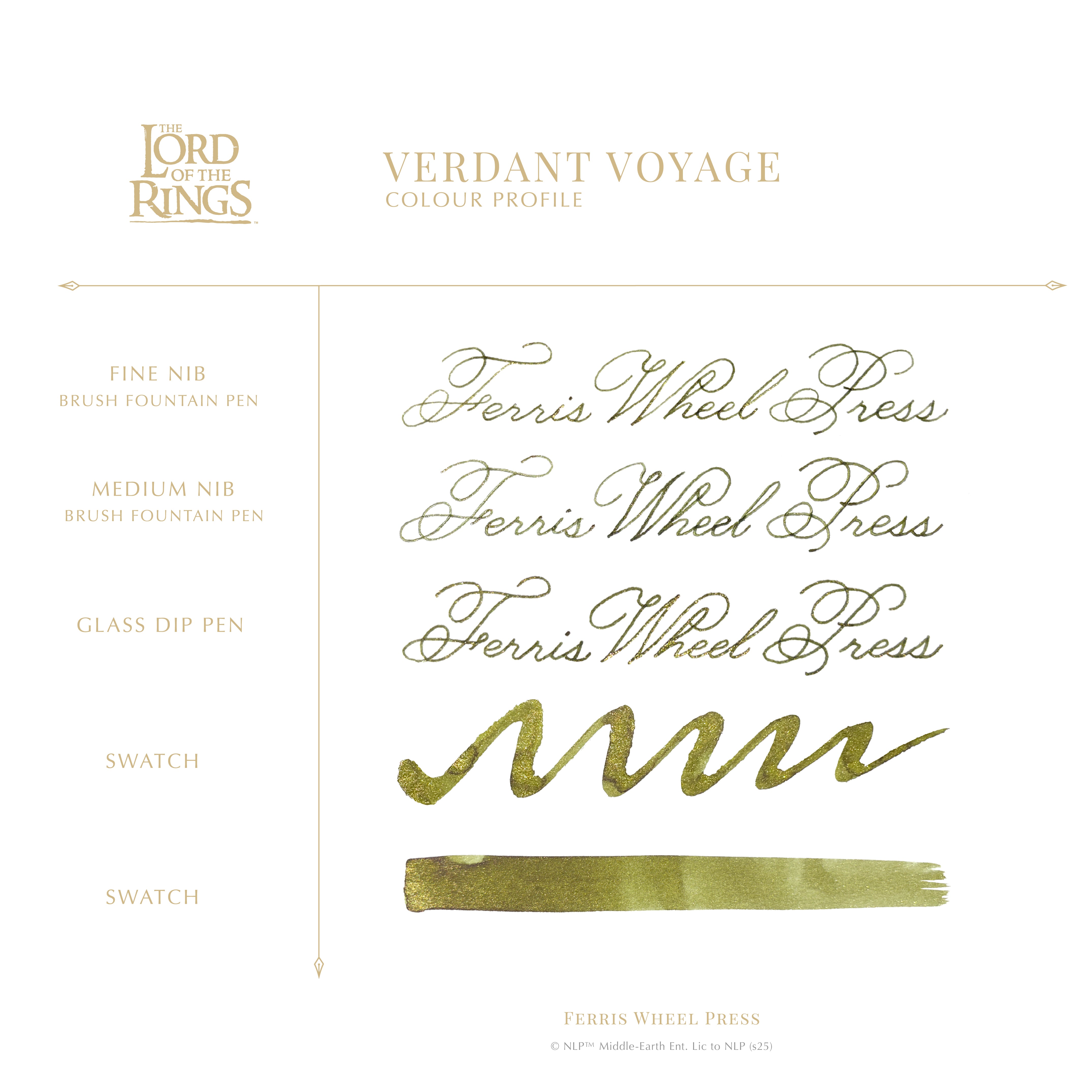 Warner Bros. | The Lord of the Rings | Verdant Voyage 28ml Ink