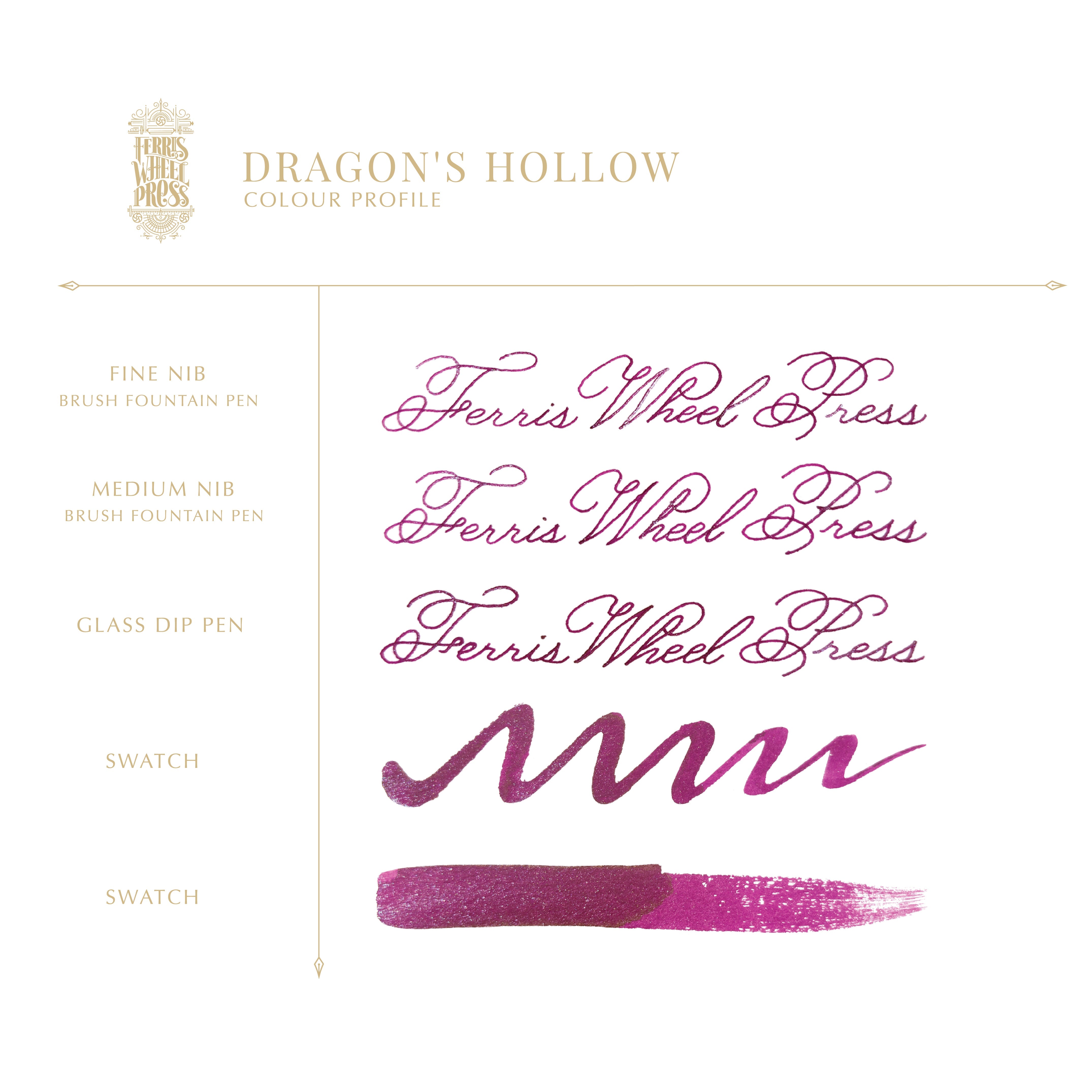 FerriTales | The Book of Knights Series | Dragon's Hollow 10ml Ink
