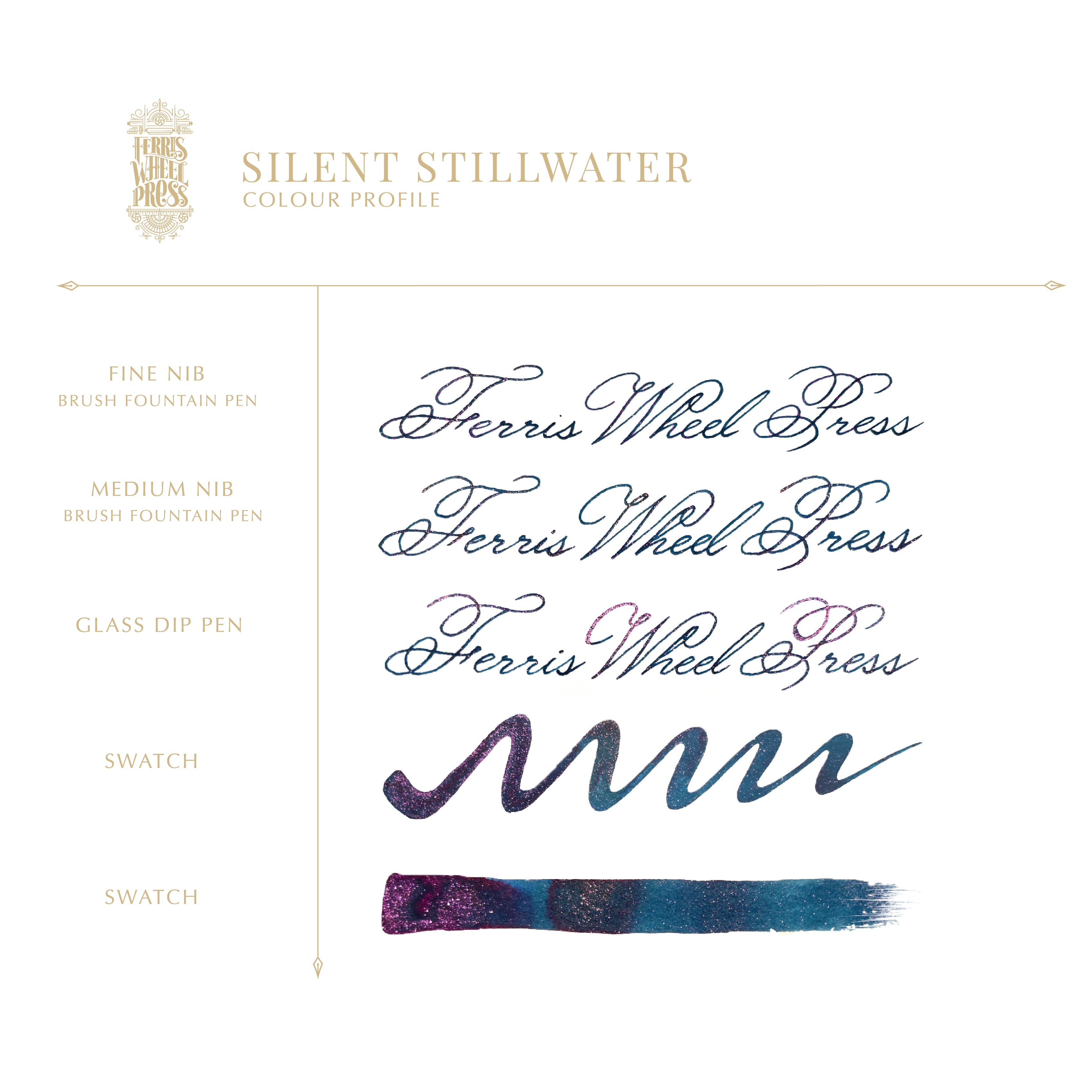 FerriTales | The Book of Knights Series | Silent Stillwater 10ml Ink