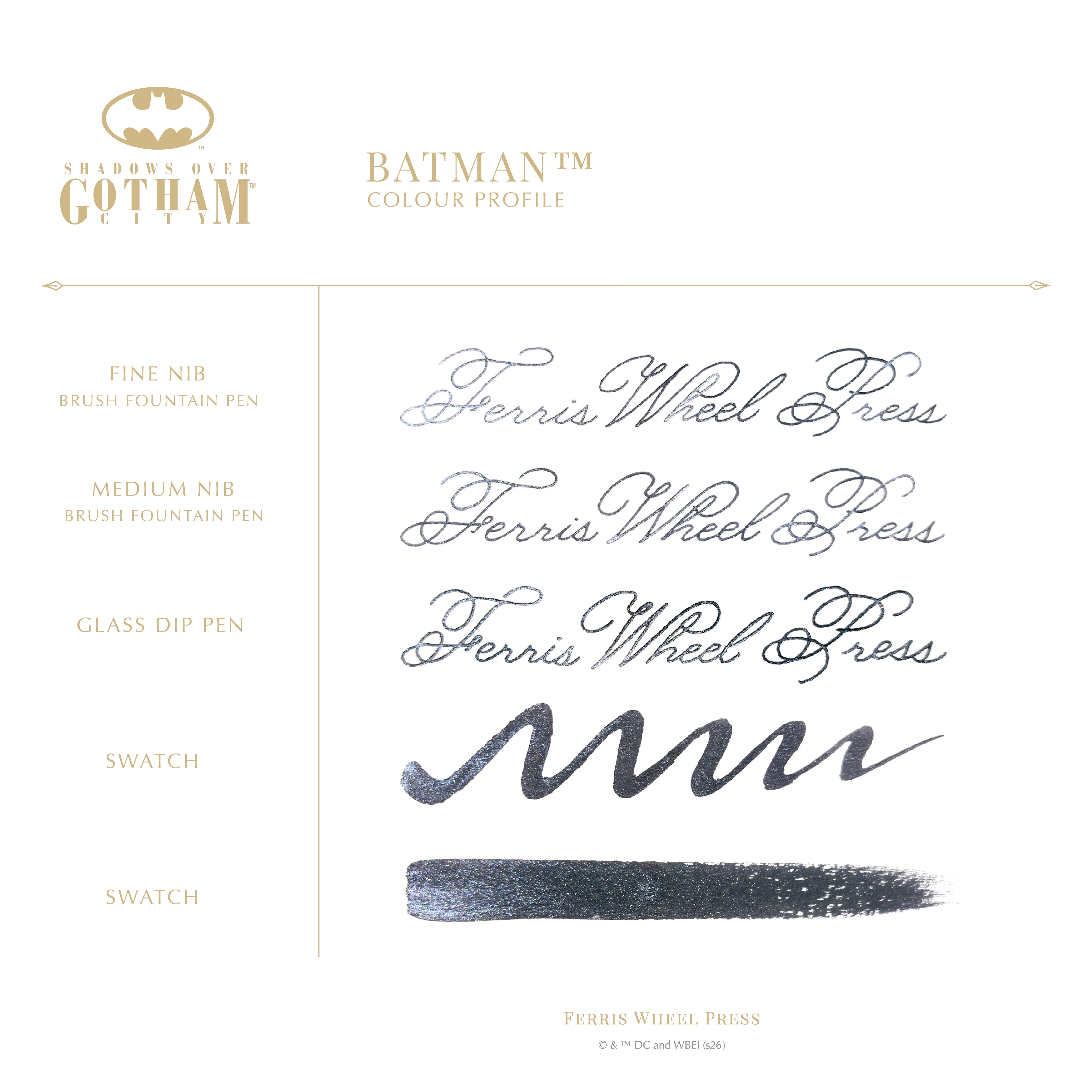 Shadows over Gotham City | Batman Signature Ink 38ml