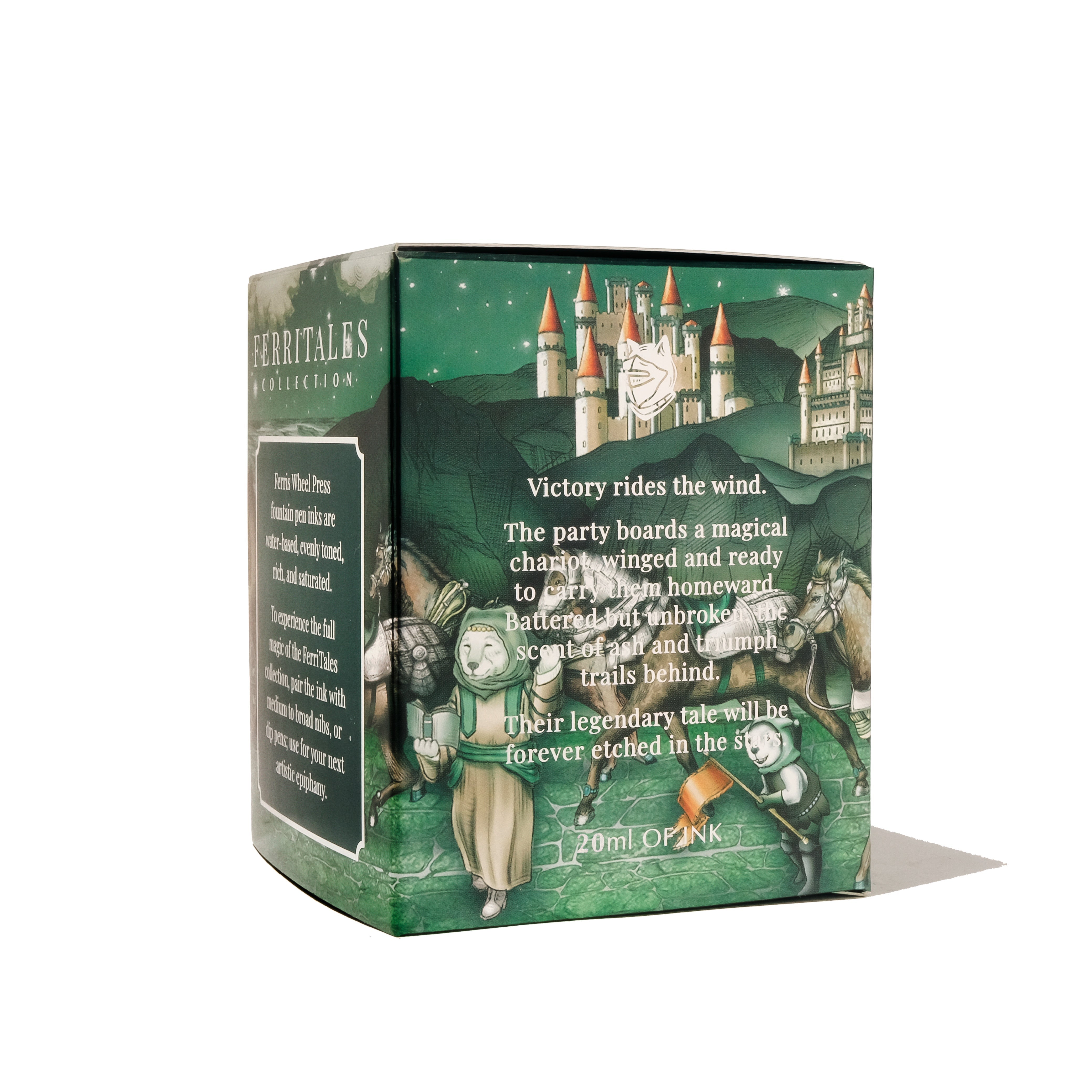 FerriTales | The Book of Knights Series | Ashen Valour 85ml Ink