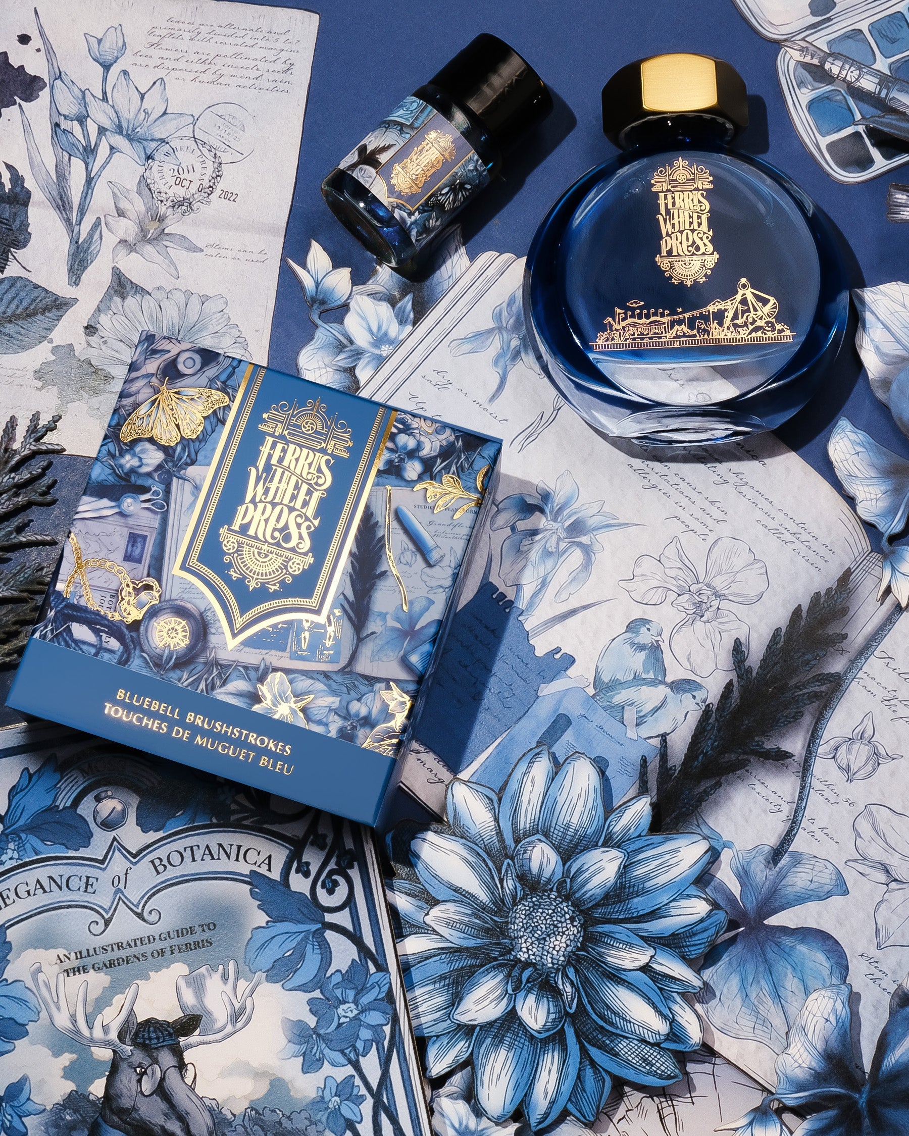 Everyday Collection | Bluebell Brushstrokes 10ml Ink