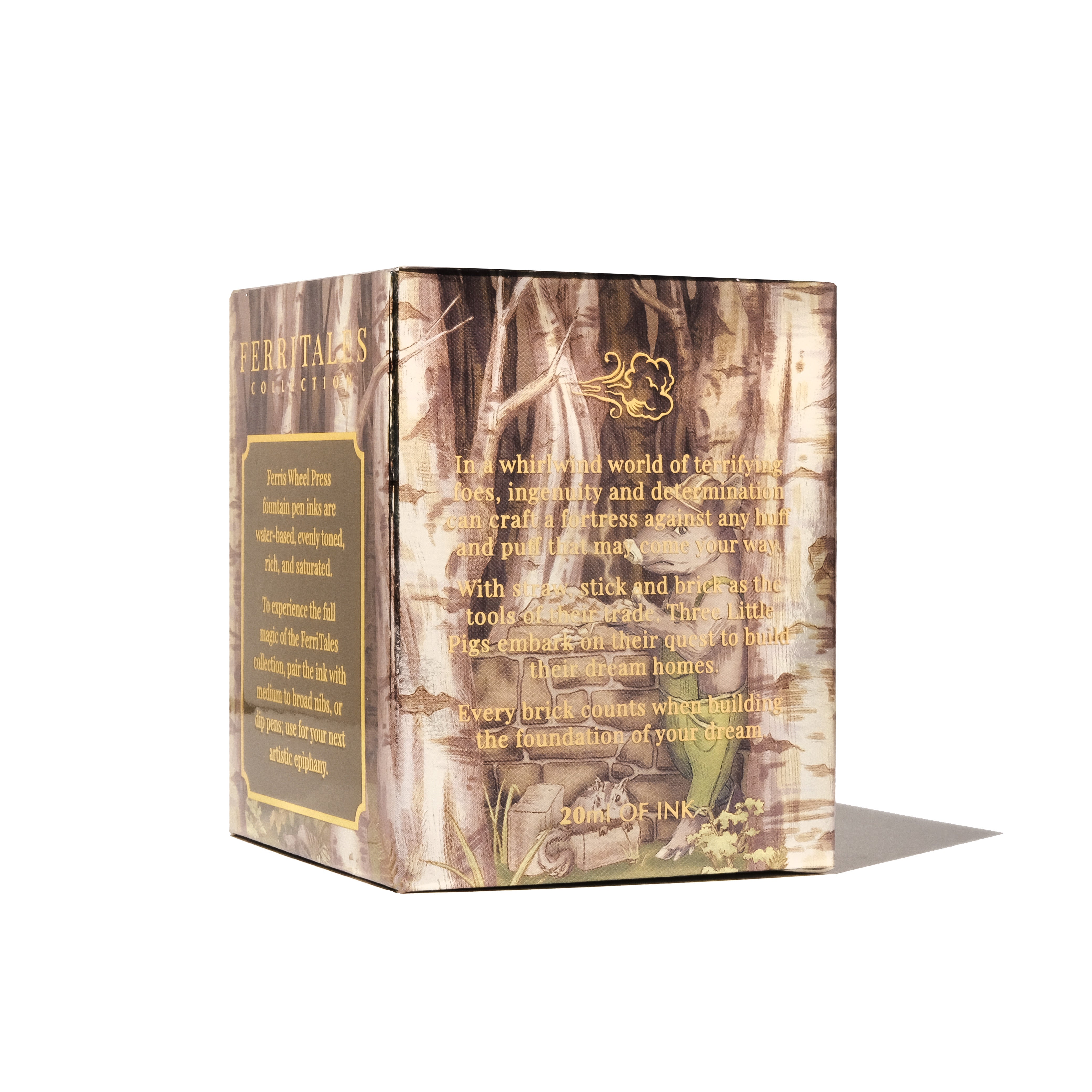 FerriTales | The Three Little Pigs - Curious Woods 85ml Ink