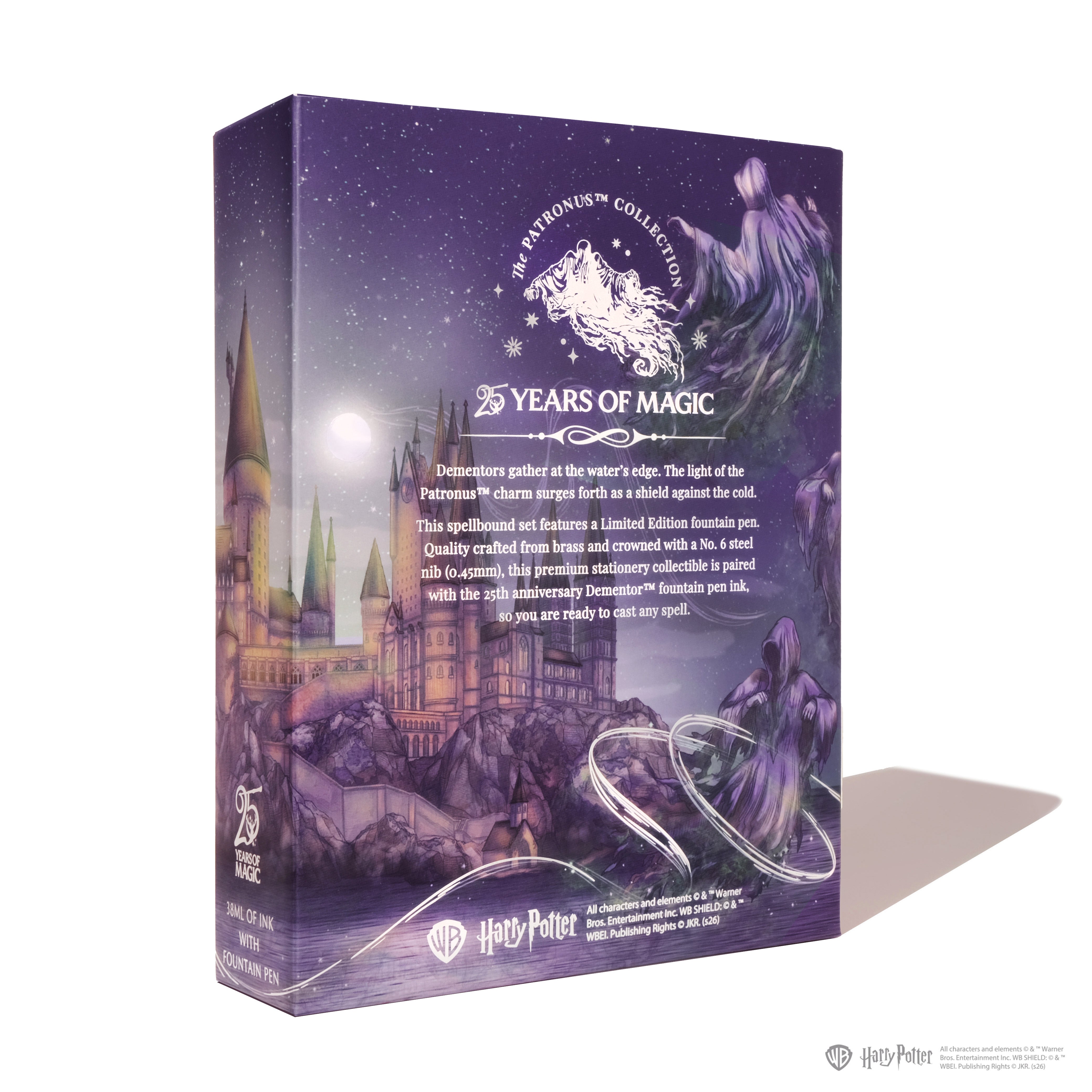 Warner Bros. | 25 Years of Magic - Patronus Anniversary Collection | Limited Edition Masque Pen & Ink Set | Dementor