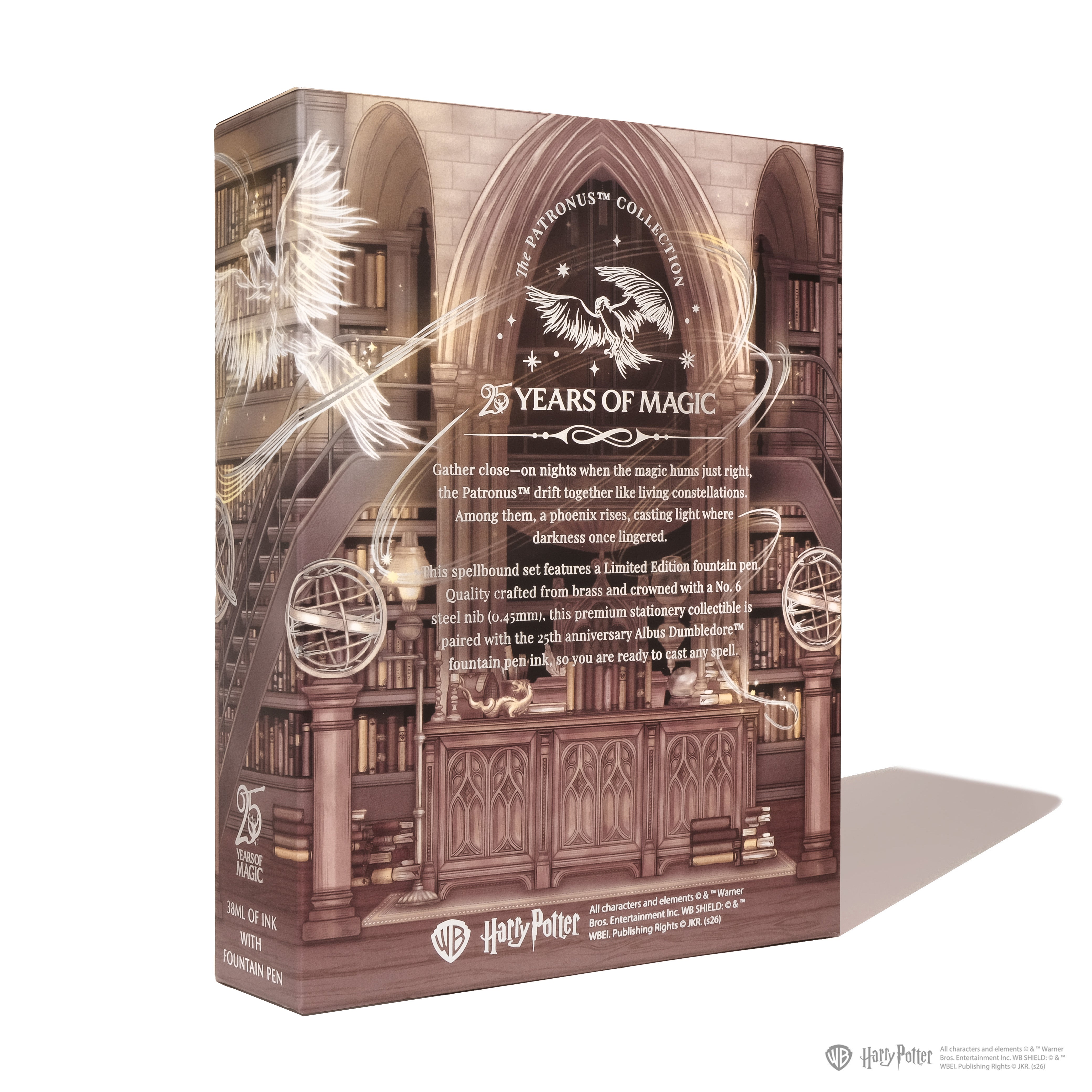 Warner Bros. | 25 Years of Magic - Patronus Anniversary Collection | Limited Edition Masque Pen & Ink Set | Albus Dumbledore