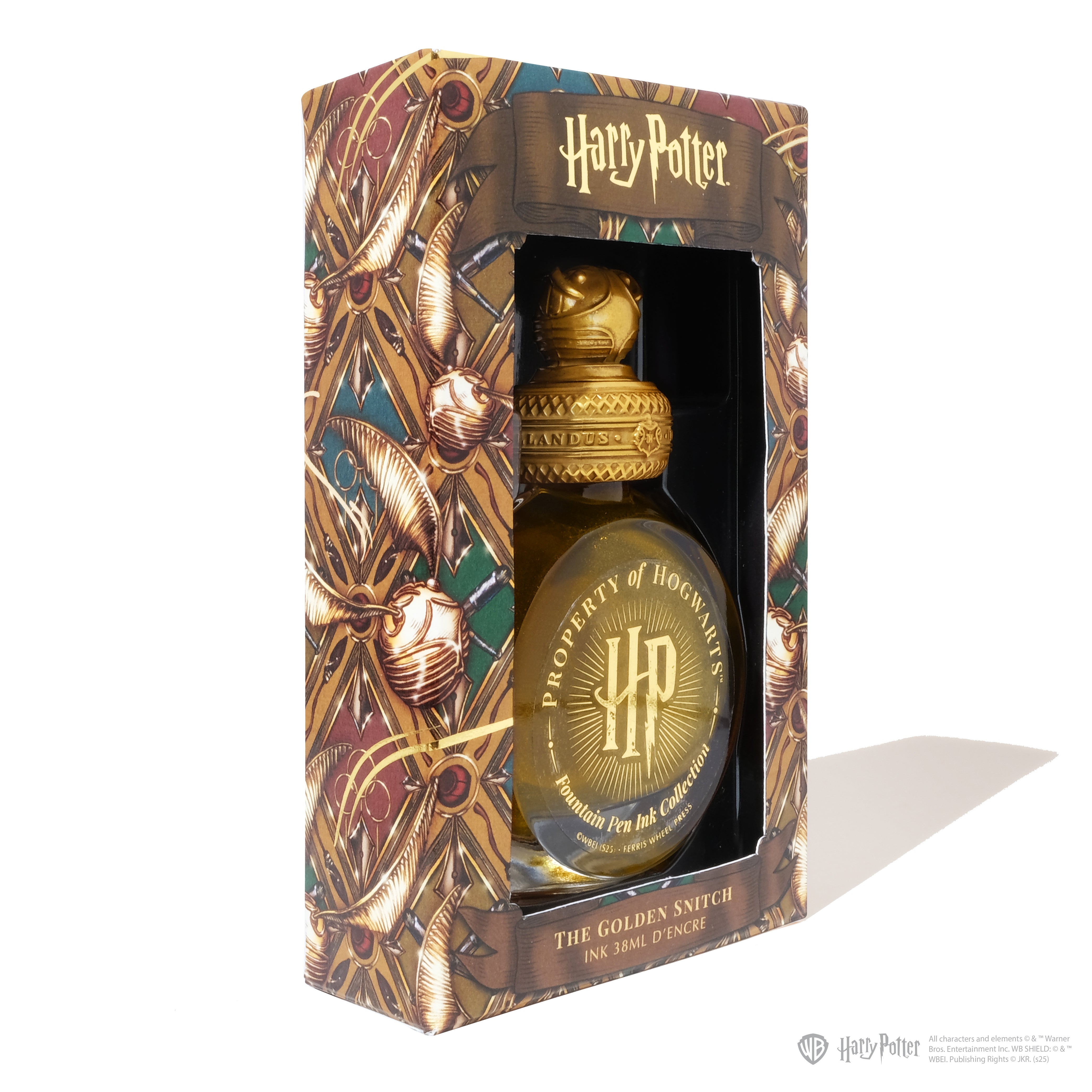 Warner Bros. | Harry Potter | Property of Hogwarts™ 38ml Ink | Limited Run | The Golden Snitch
