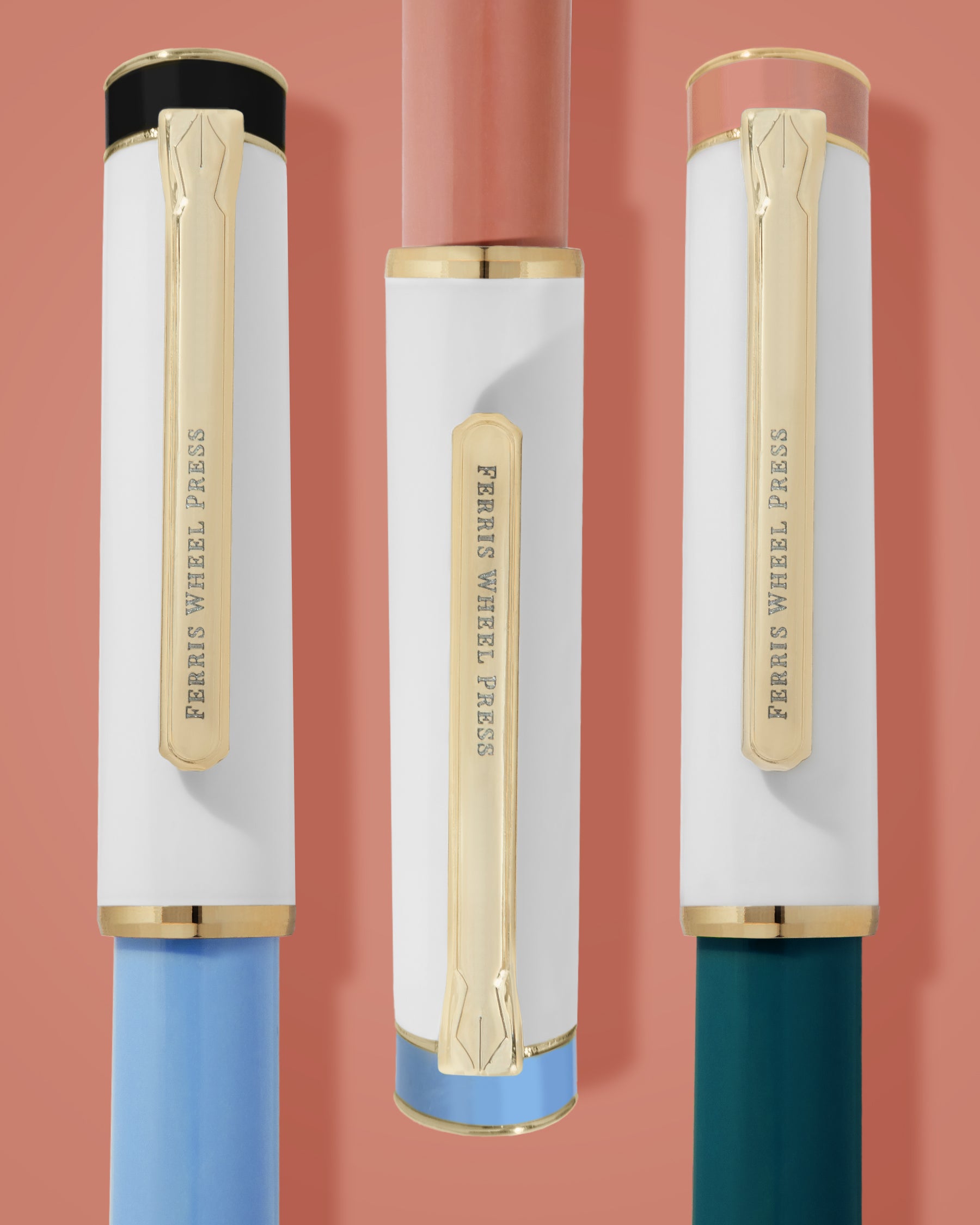 The Masque Pen & Ink Set - Coral