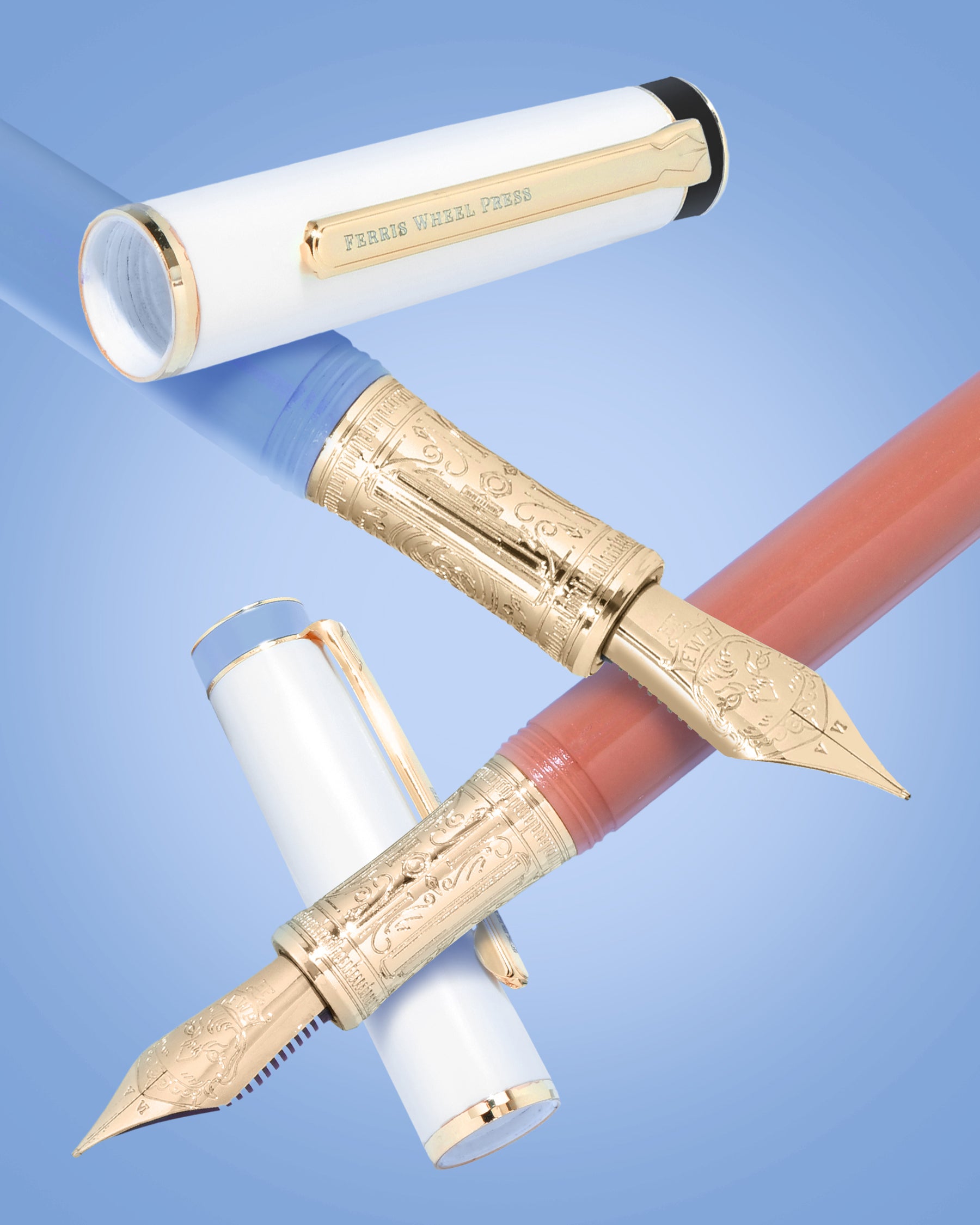 The Masque Pen & Ink Set - Coral