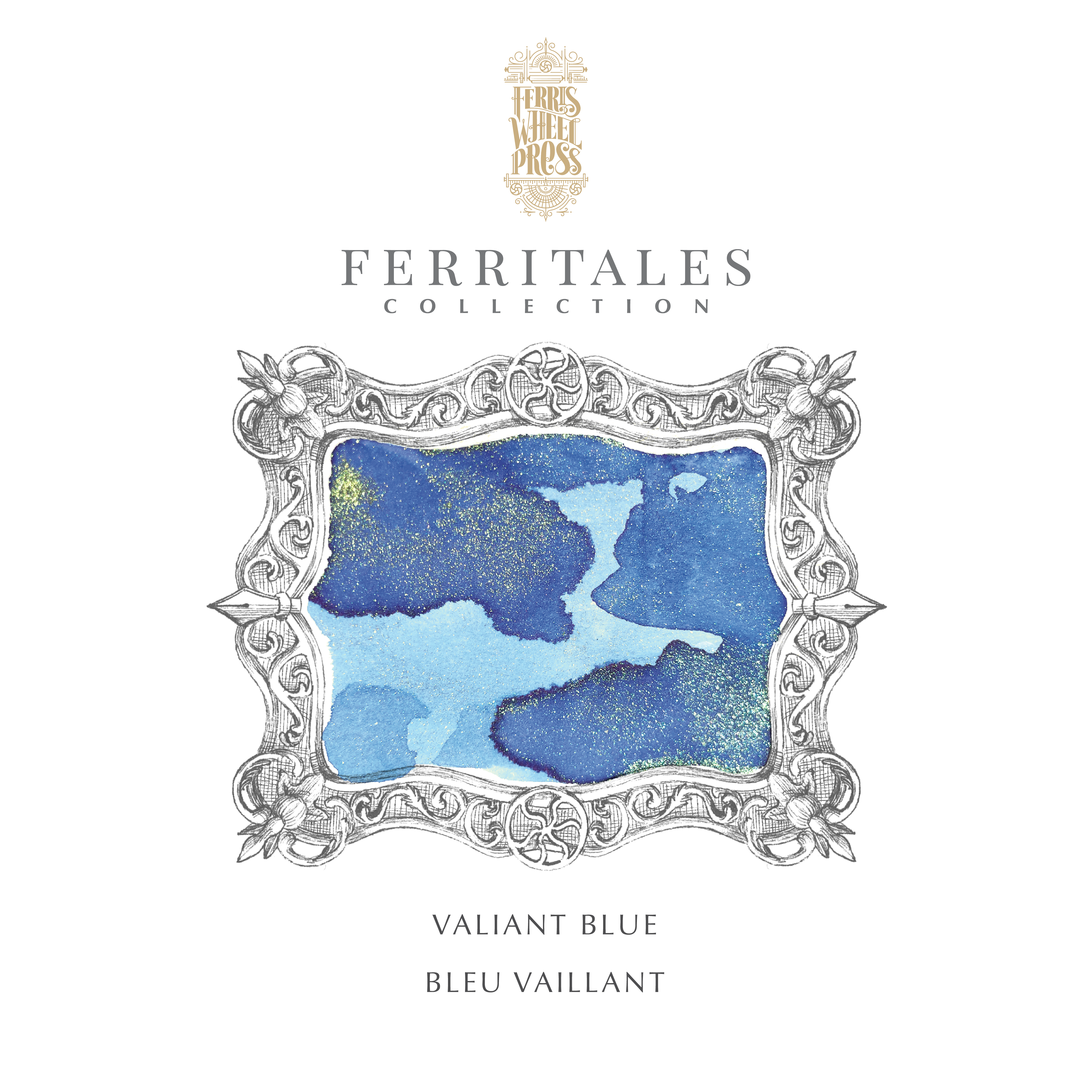 FerriTales | The Beauty and the Beast - Valiant Blue 85ml Ink
