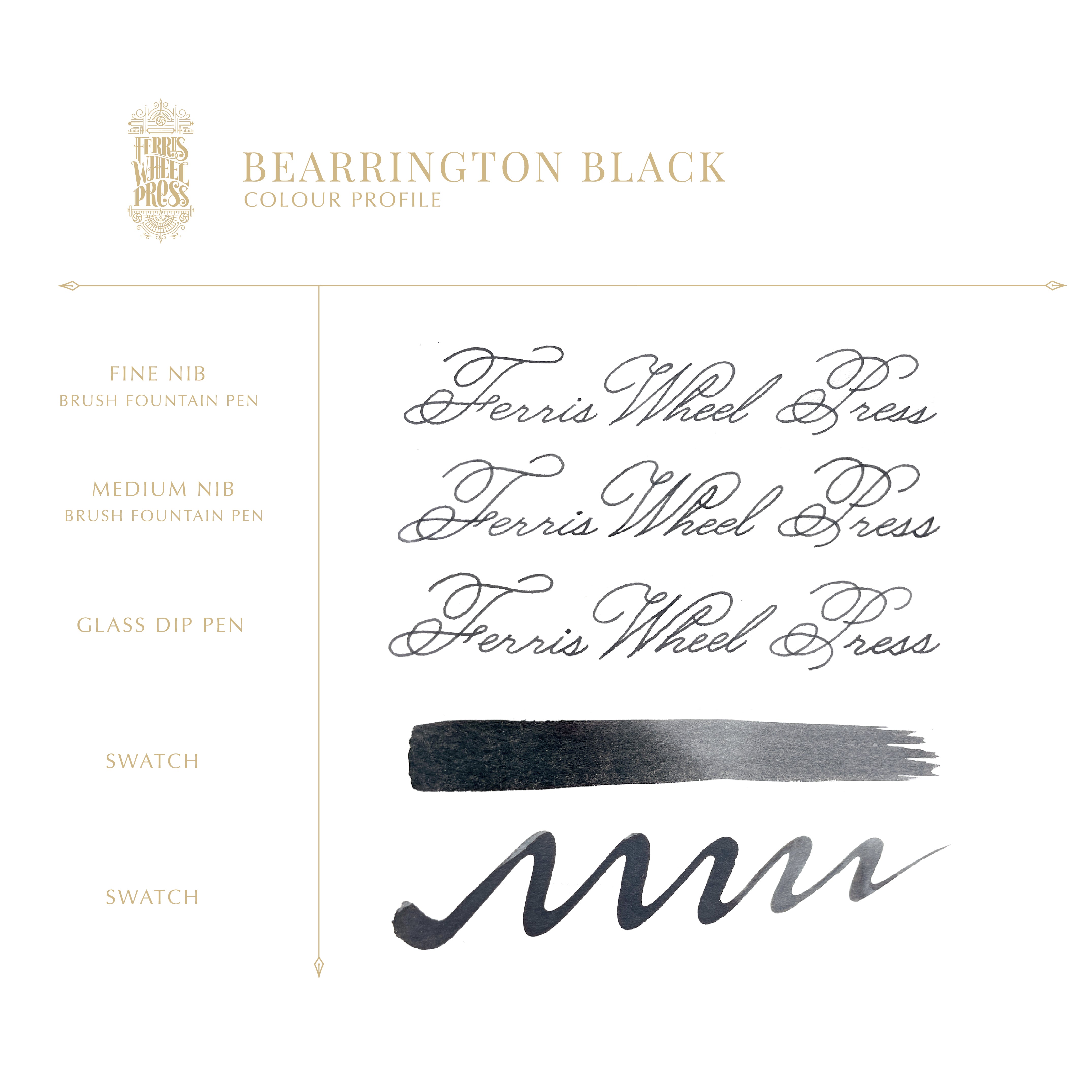Everyday Collection | Bearrington Black 10ml Ink