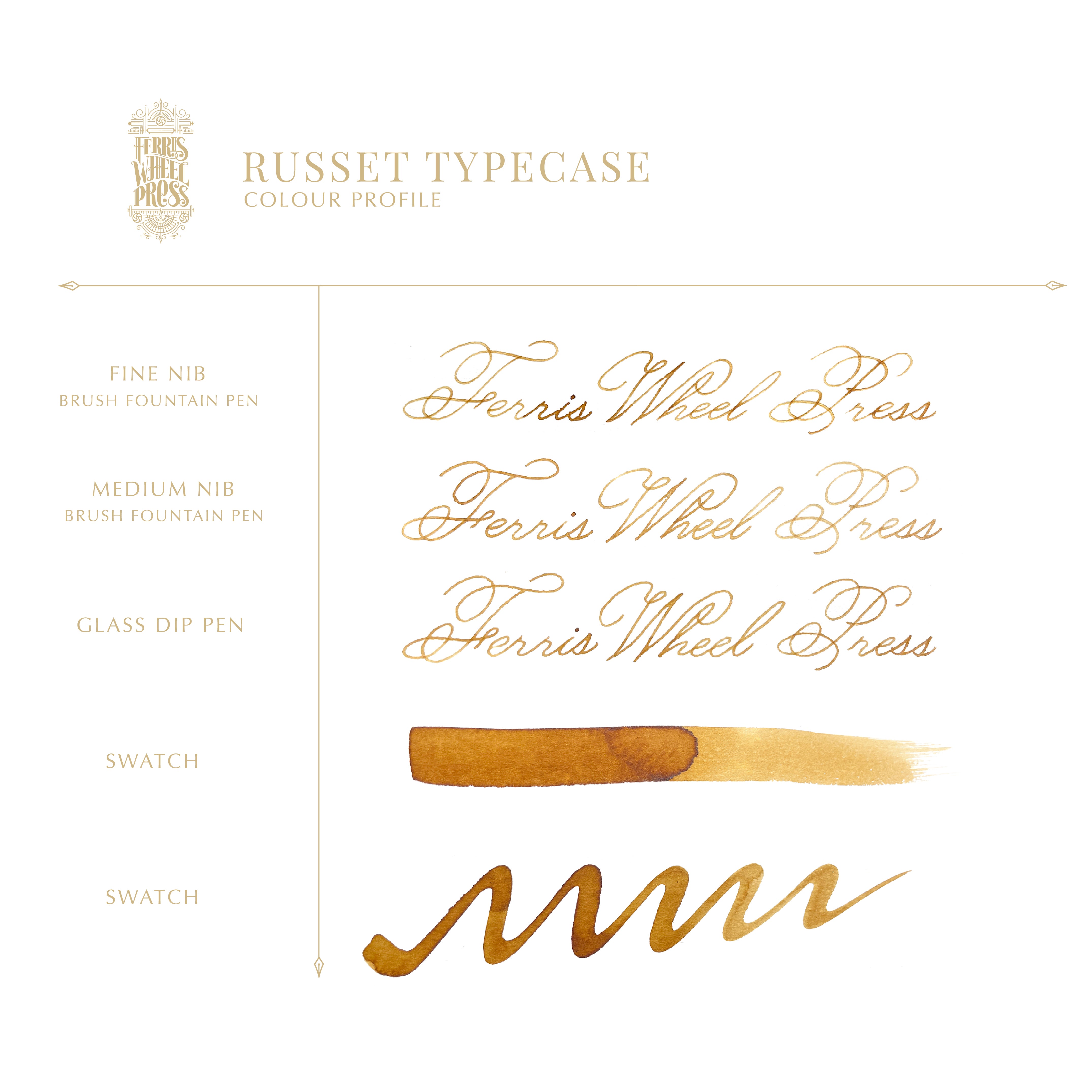 Everyday Collection | Russet Typecase 10ml Ink