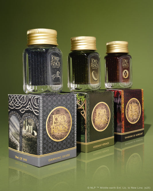 The Complete 28ml Ink Set + Modern Antiques Inkwell