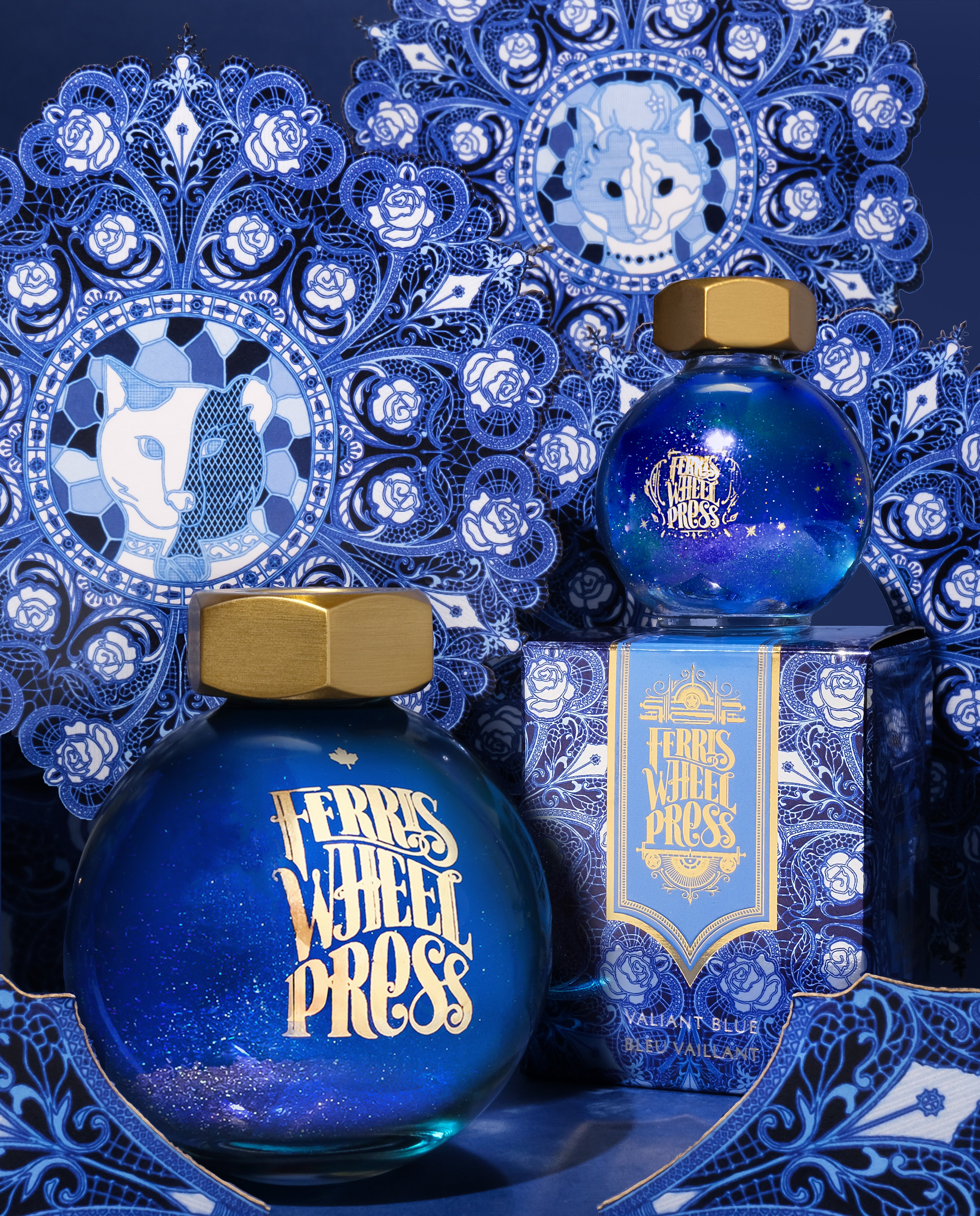 FerriTales | The Beauty and the Beast - Valiant Blue 85ml Ink