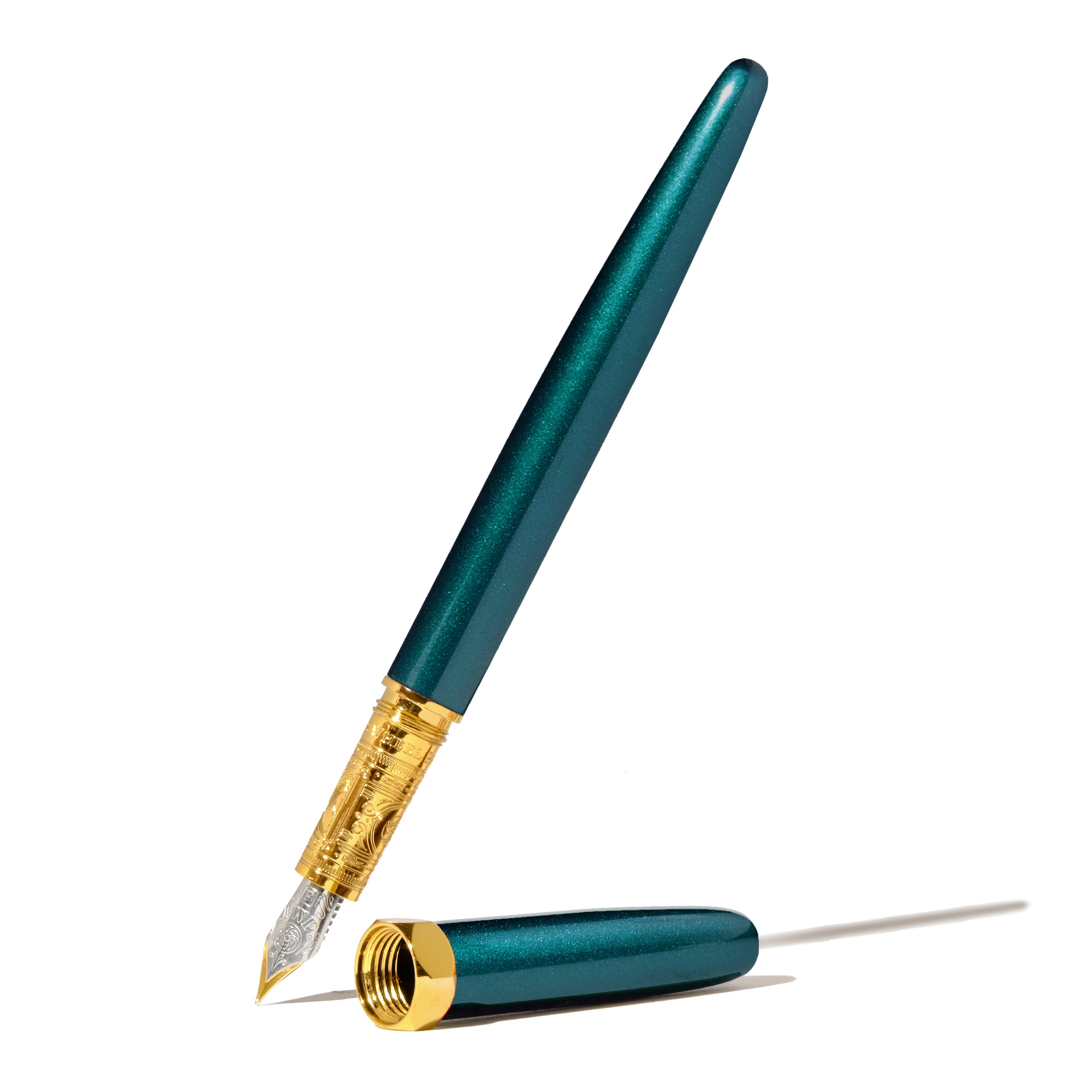 The Bijou Fountain Pen - Printmaker's Teal