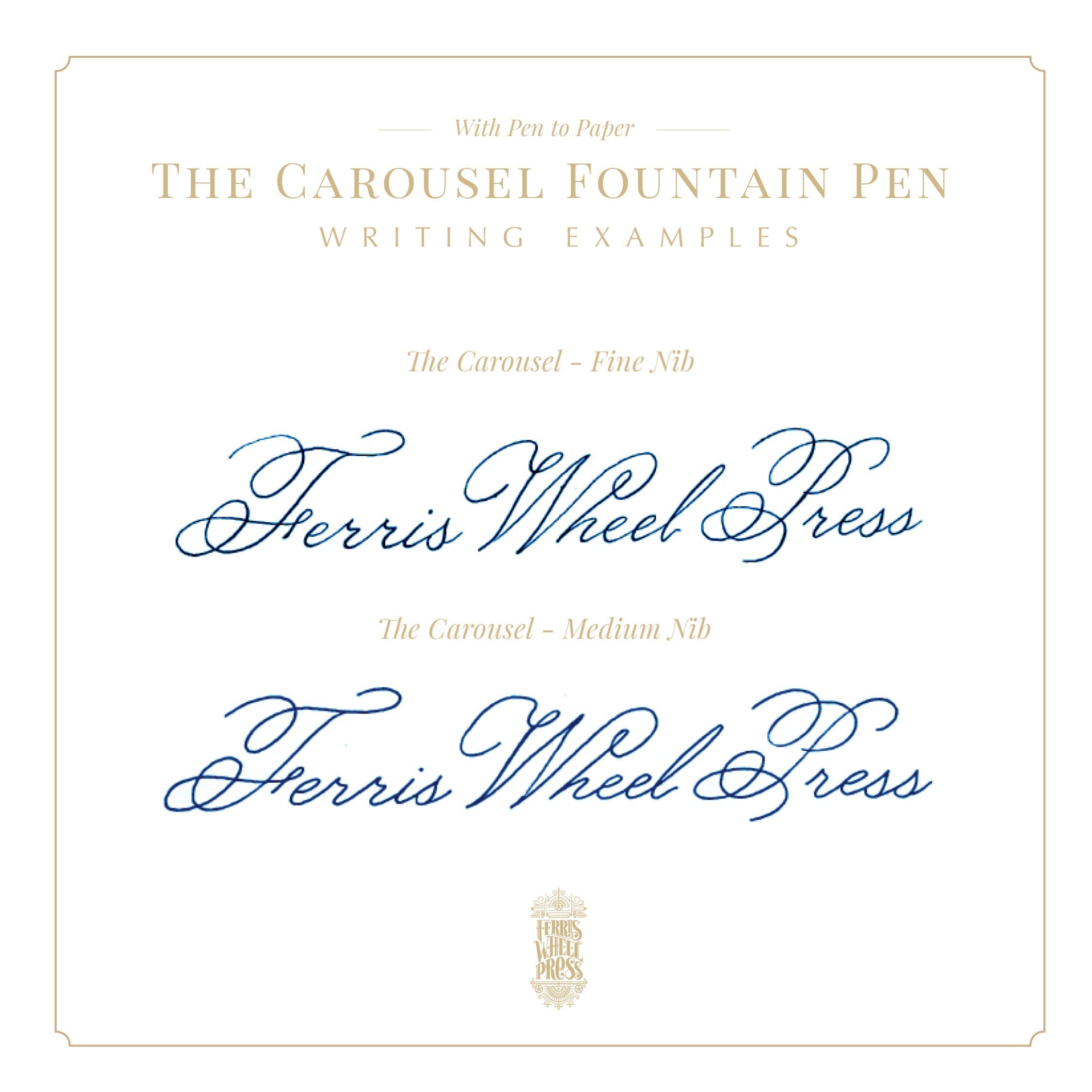 The Carousel Fountain Pen - Hearty Harvest