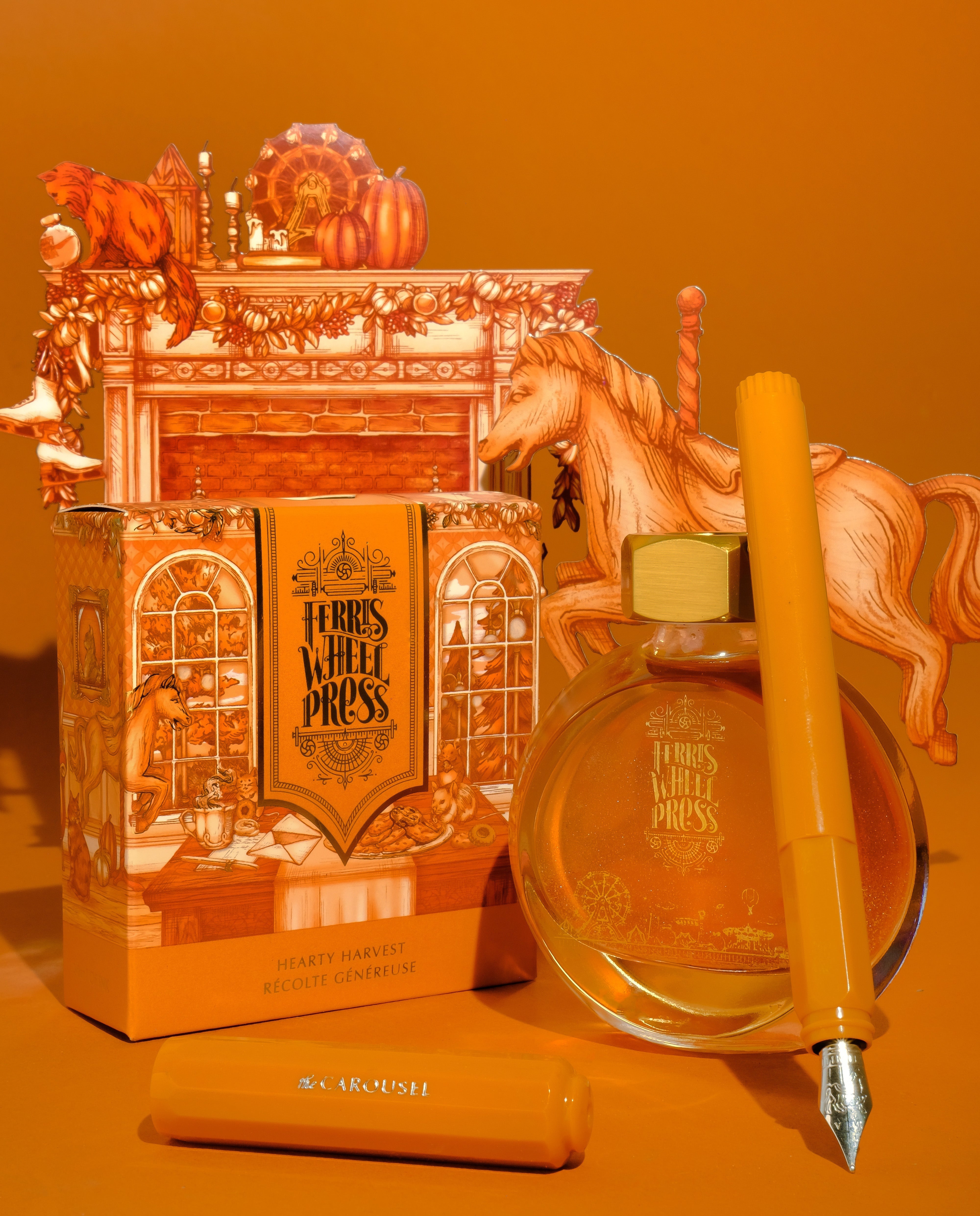 The Carousel Fountain Pen - Hearty Harvest