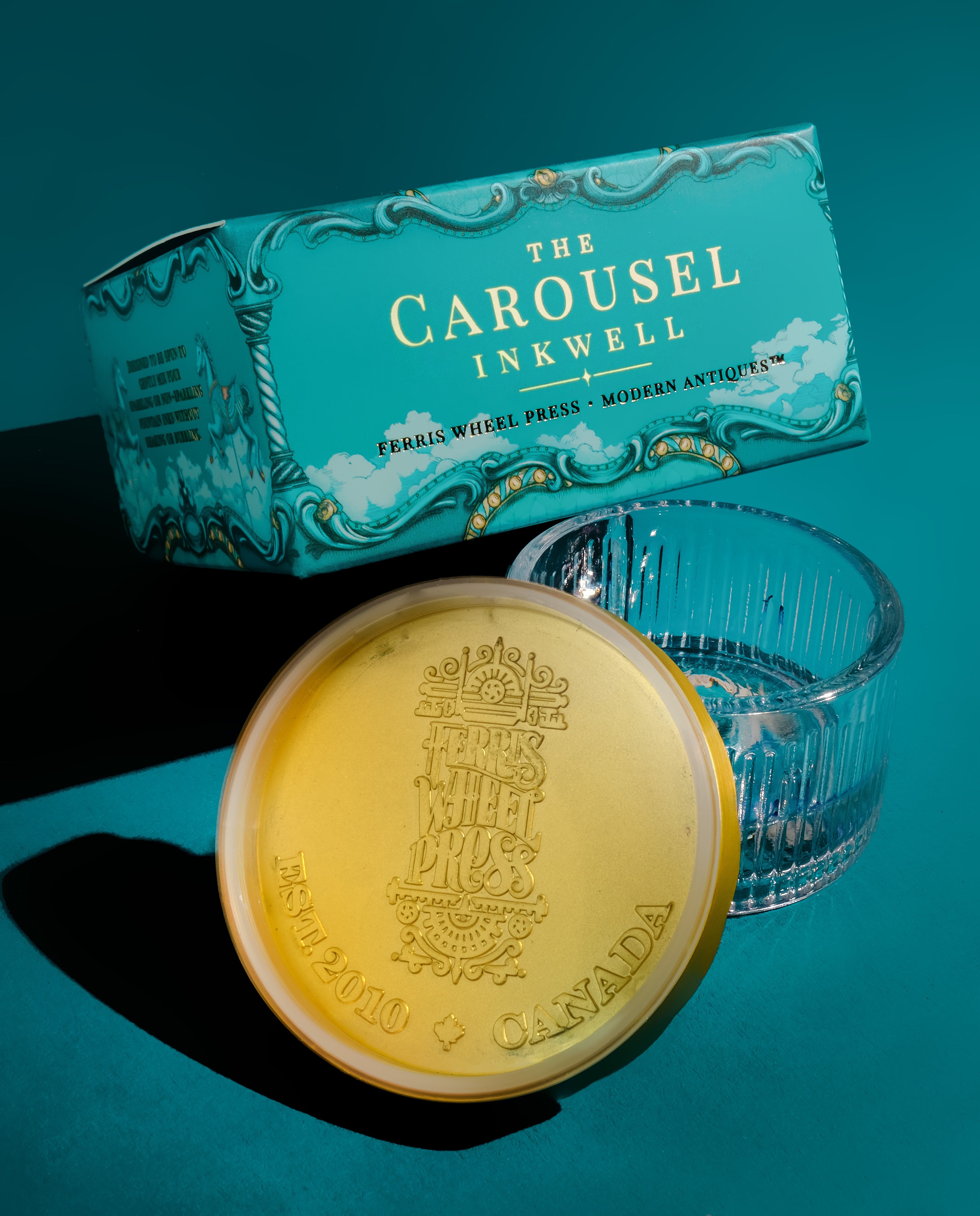 The Carousel Inkwell - Modern Antiques