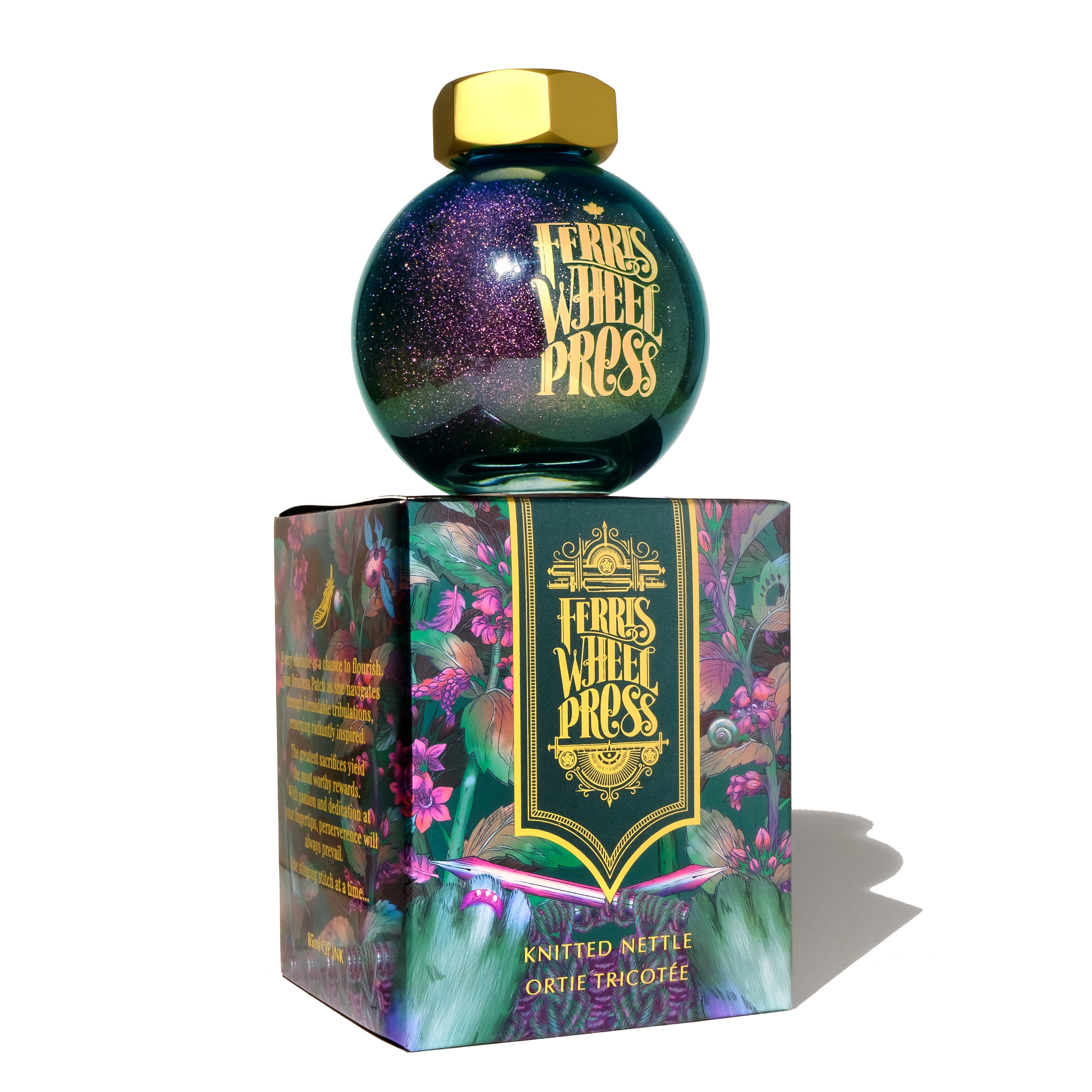 FerriTales | The Wild Swans - Knitted Nettle 85ml Ink