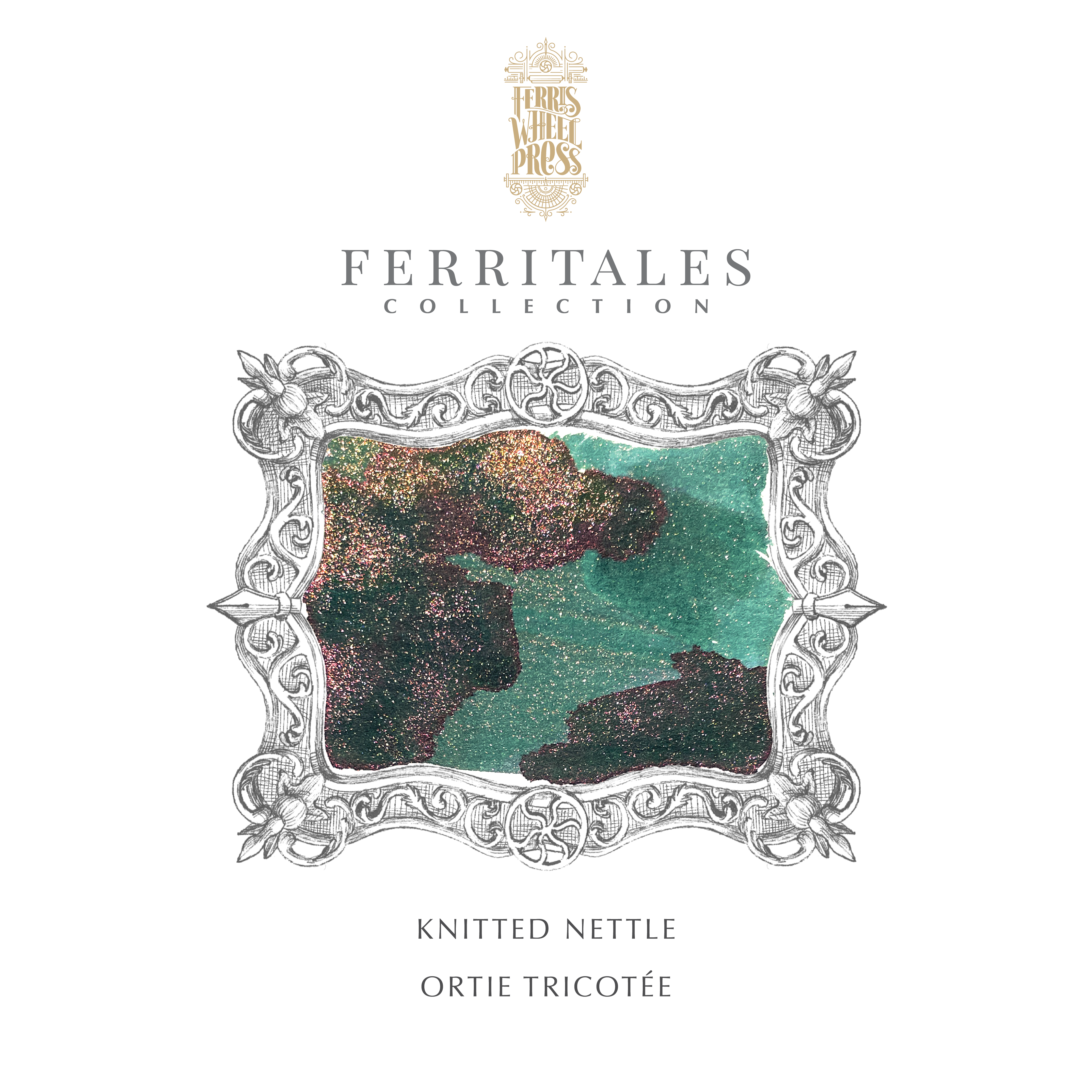 FerriTales | The Wild Swans - Knitted Nettle 85ml Ink