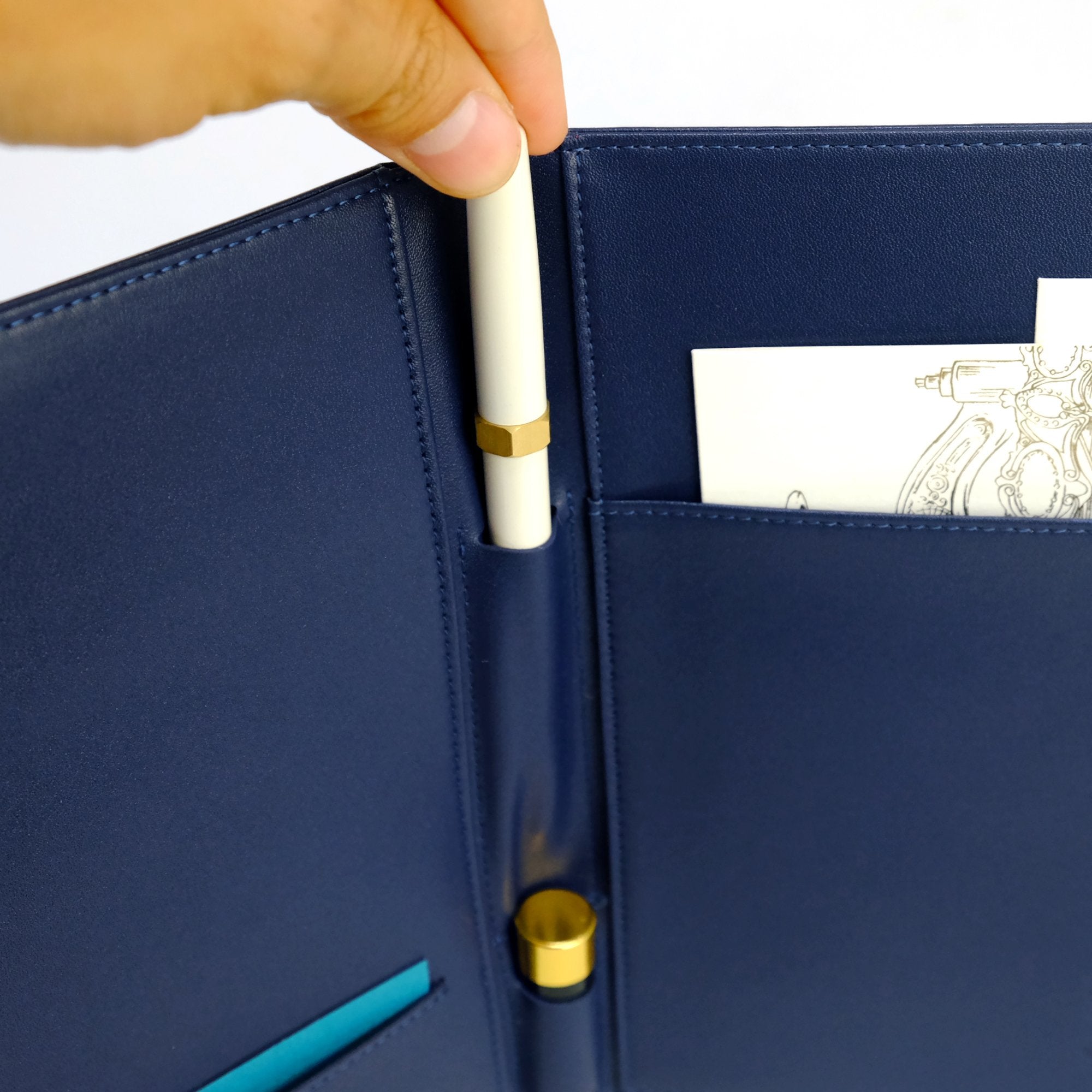 Always Right Fether™ Folio - Midnight Blue