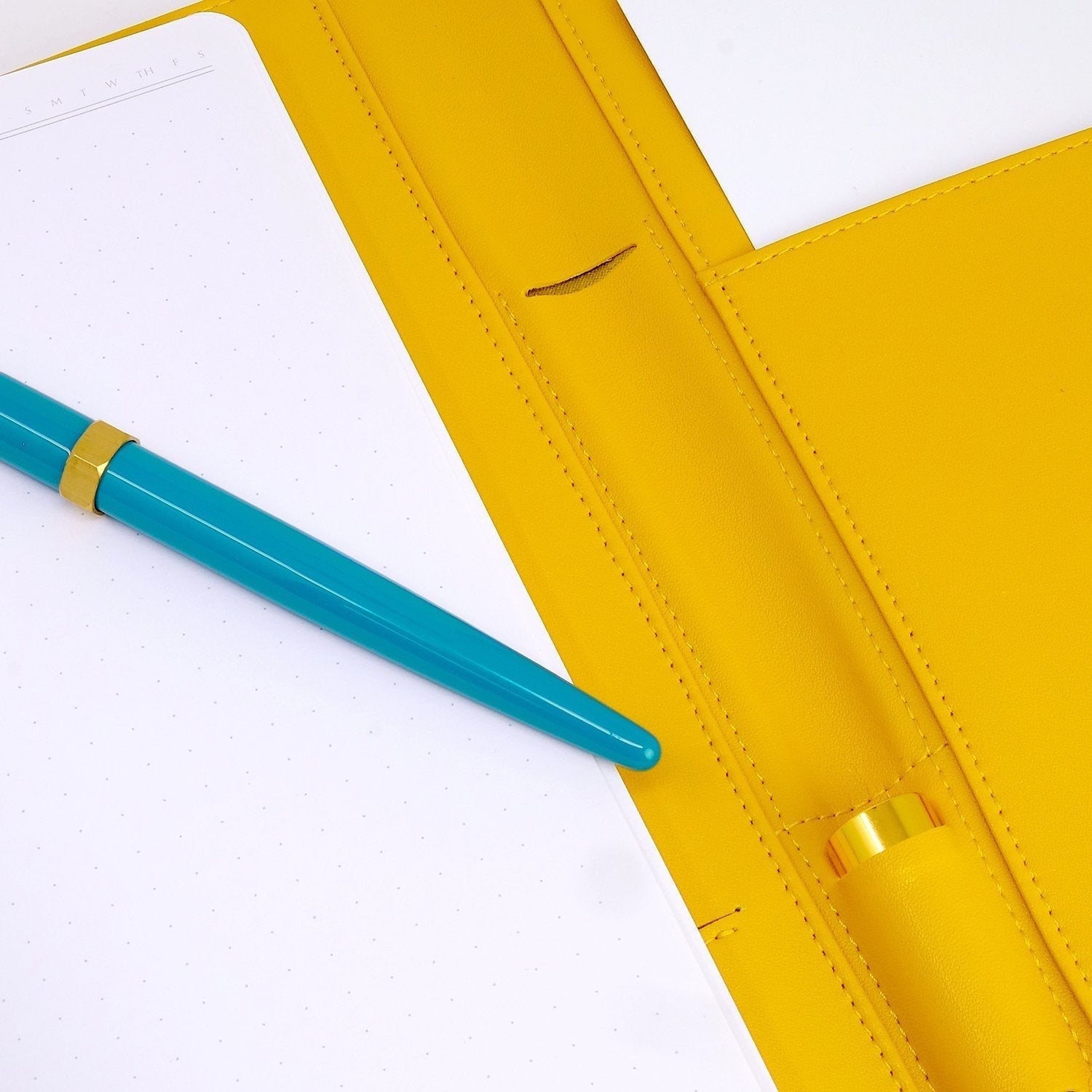 Nothing Left Fether™ Folio - Mustard Yellow